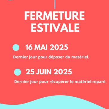 Un peu de repos pour mieux revenir !