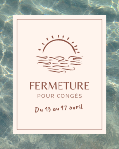 notre atelier de ressemelage et de réparation de matériel de montagne sera fermé quelques jours pour les vacances de pâques